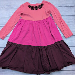 10 Hanna Andersson Colorblock Corsage Twirl Dress